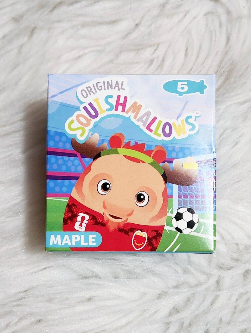 FIFA 2026 Squishmallows x McDonalds Maple Toy